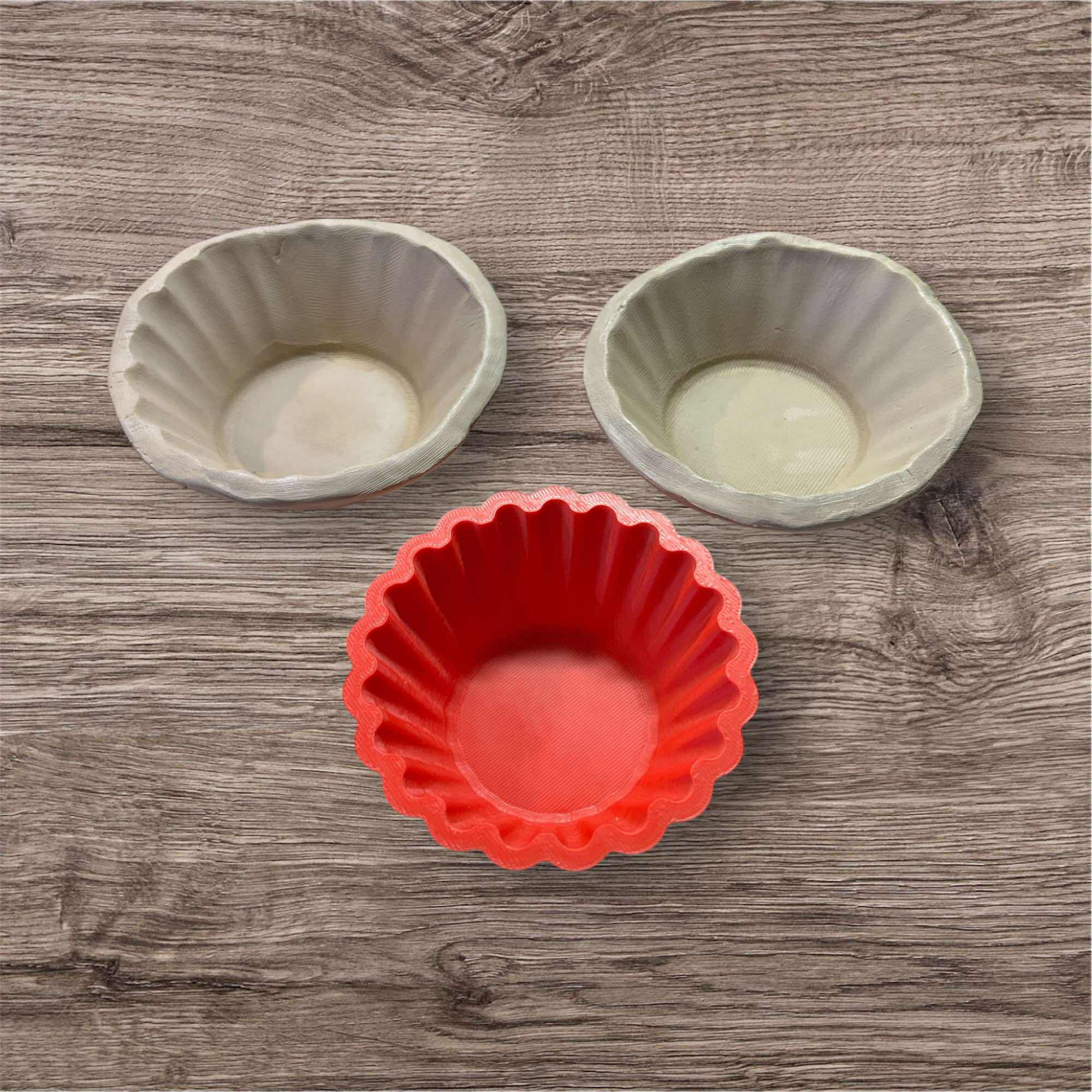 Ceramic mold block – Muffin baking form –