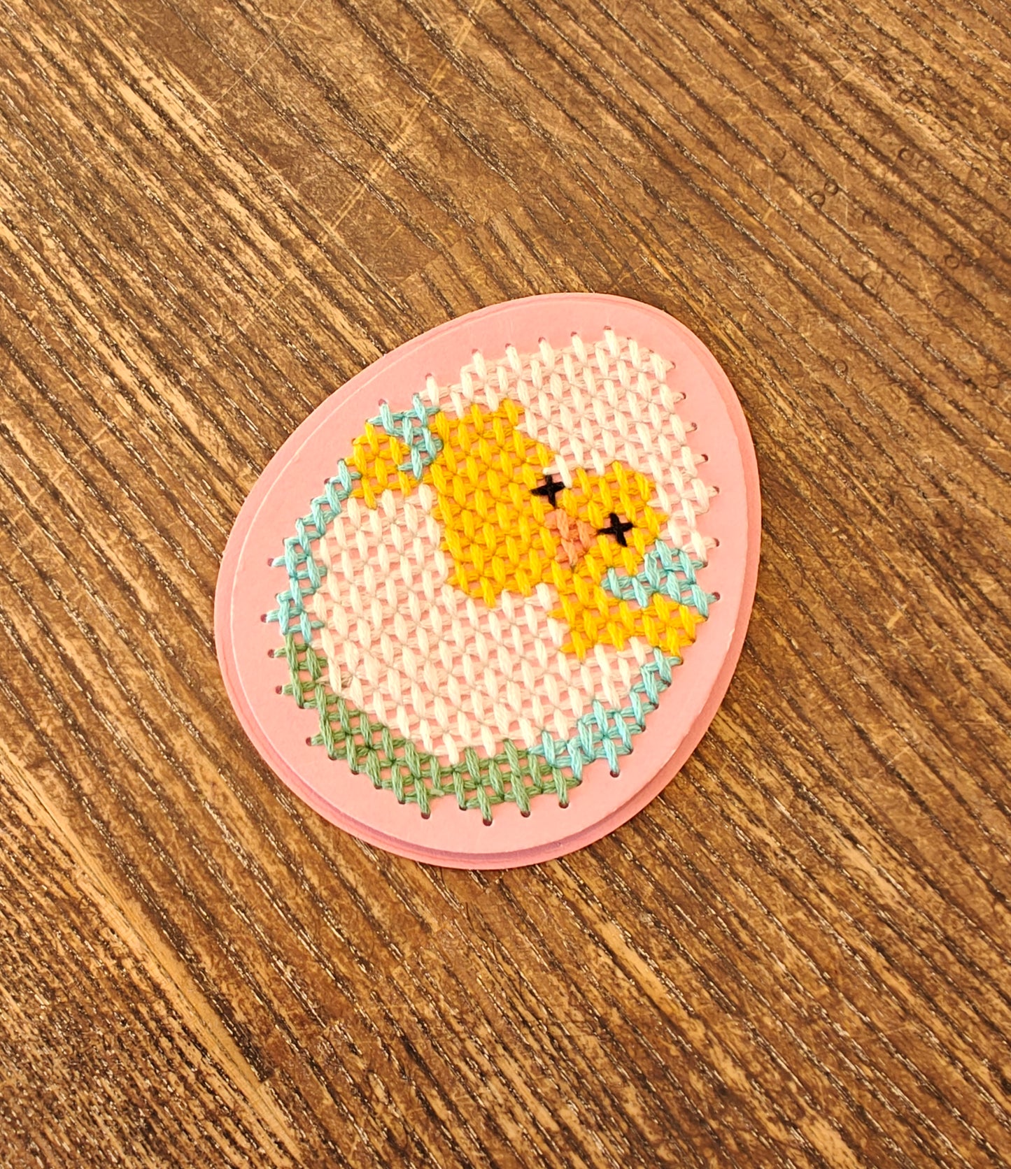 Påskekylling broderi kit