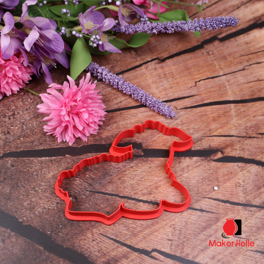 Udstikker - Liggende lam