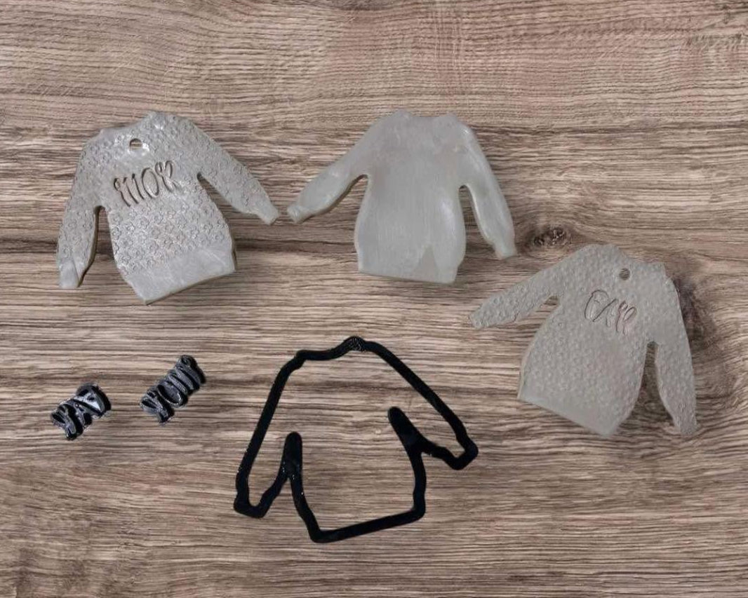 Udstikker til keramik - Sweater