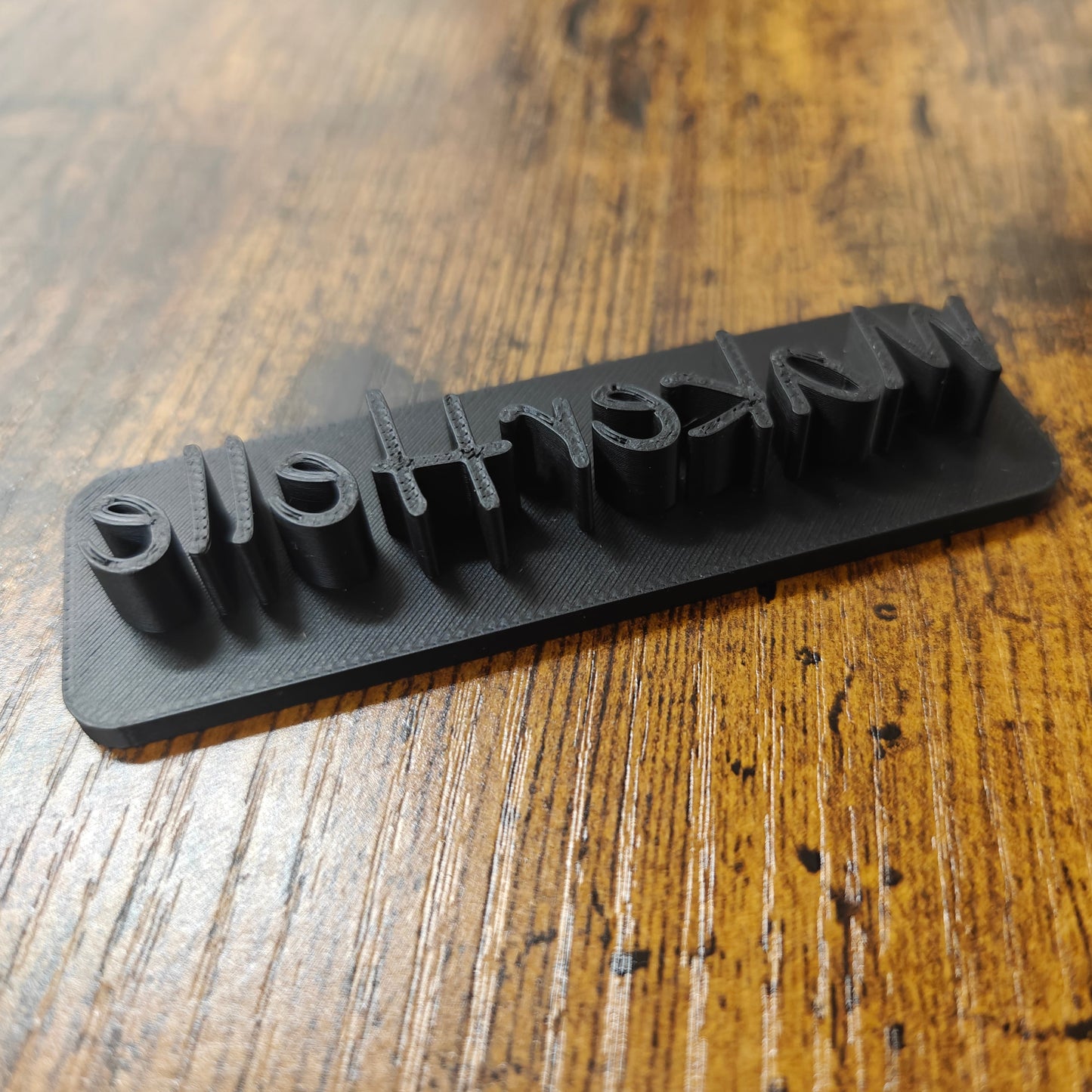 Stempel til keramik (simpel tekst)