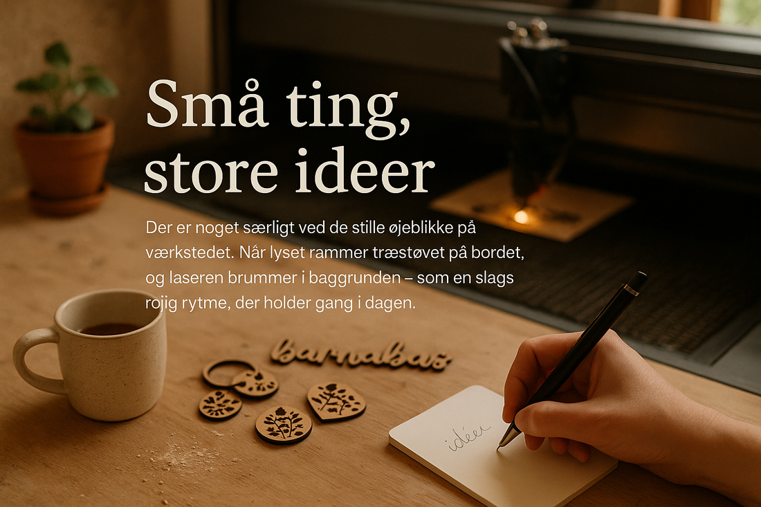 Test blog opslag: Små ting, store ideer