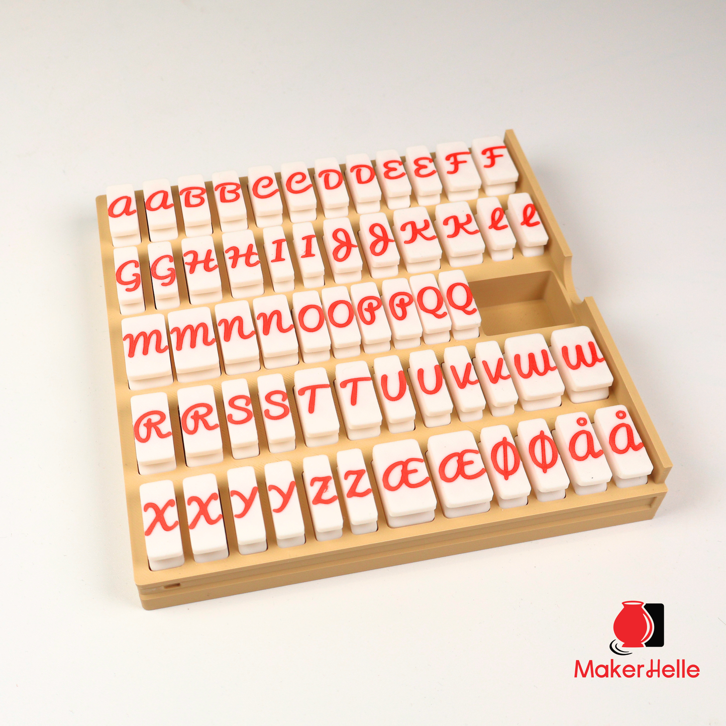 Alfabetstempler SmoothLine