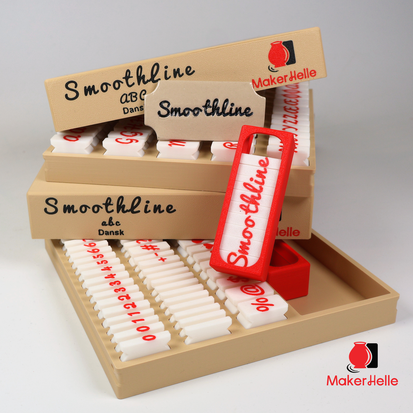 Alfabetstempler SmoothLine