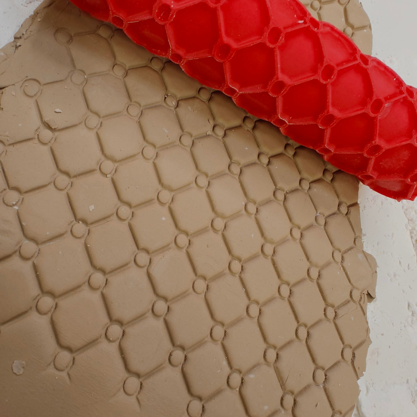 Texture rollers for ceramics - Brick