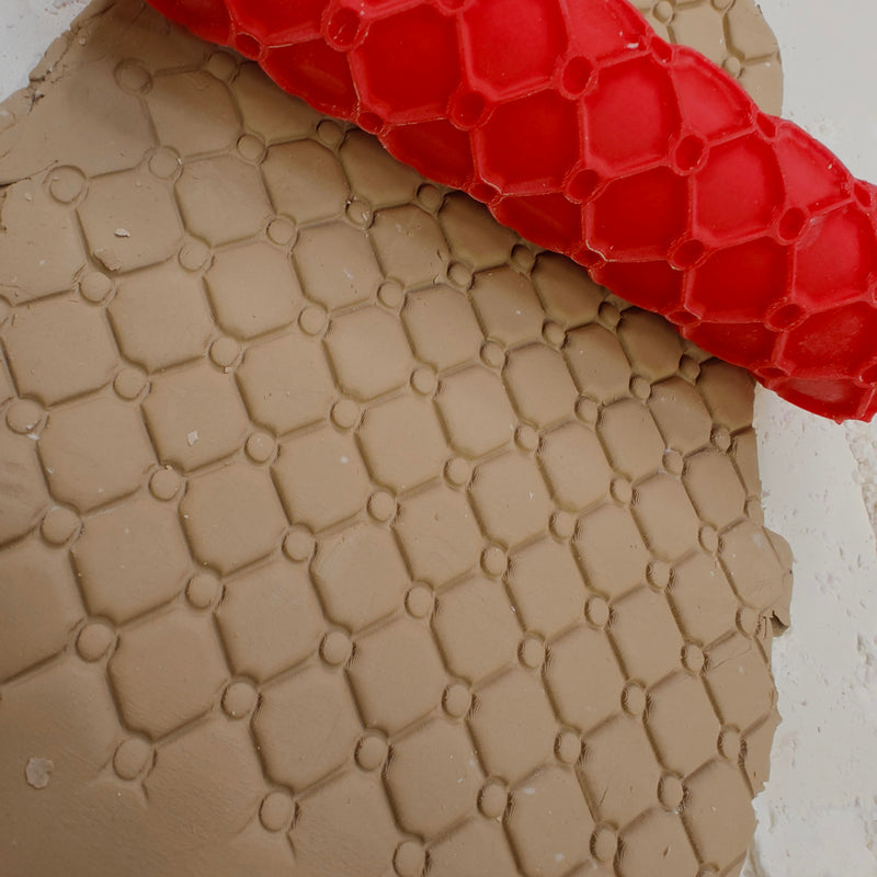 Struktur ruller til keramik - Mønster