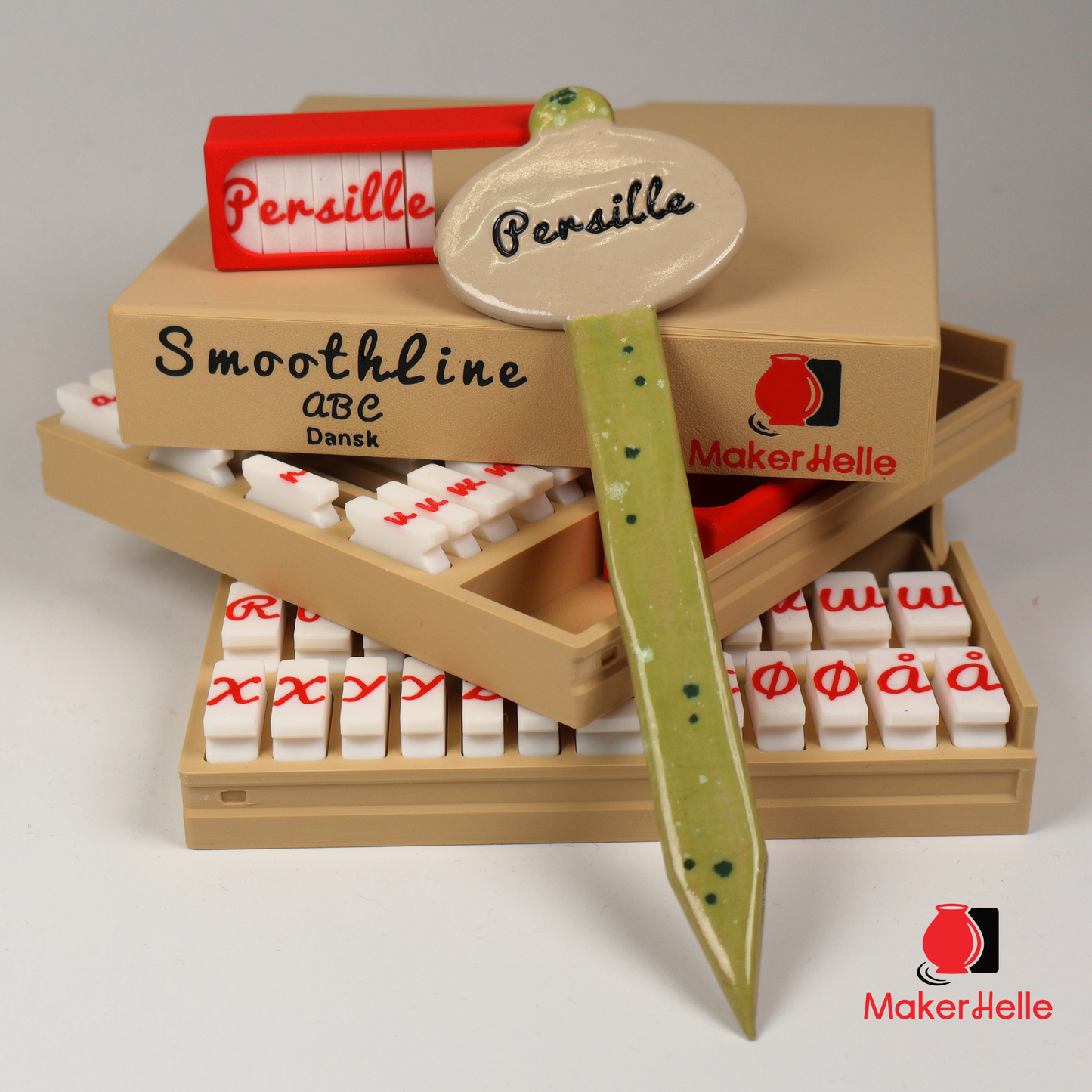 Alfabetstempler SmoothLine