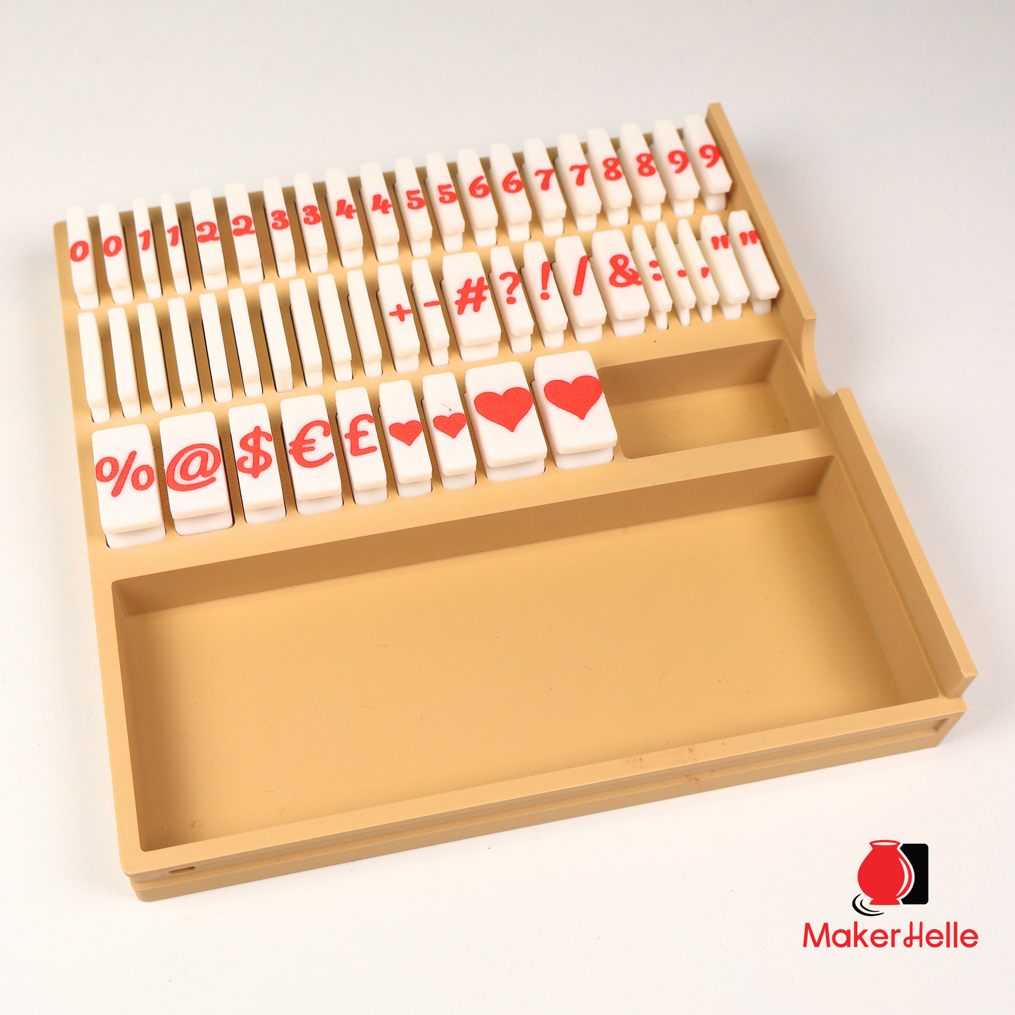 Alfabetstempler SmoothLine