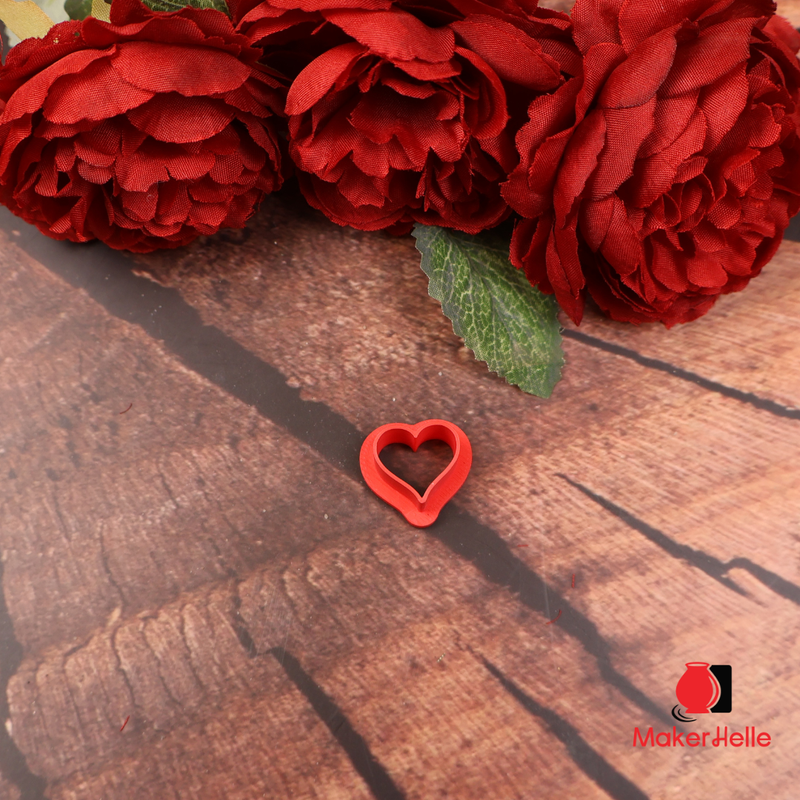 Udstikker/præg - Hjerte 1