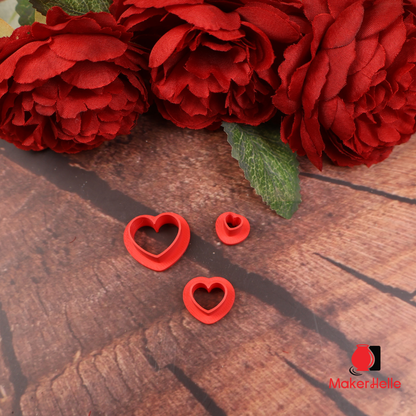 Udstikker/præg - Hjerte 2