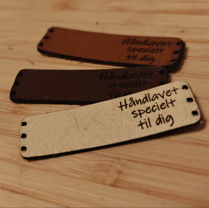 Leather patches as you want them (Special order)