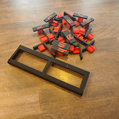 Alfabetstempler PletSkud - Små bogstaver