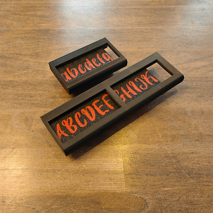 Alfabetstempler PletSkud - Tal & Tegn