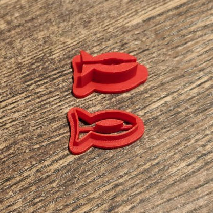 Keramik udstikker - Fisk