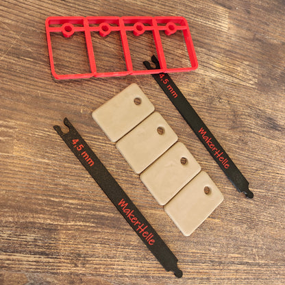 Cutter for glaze samples