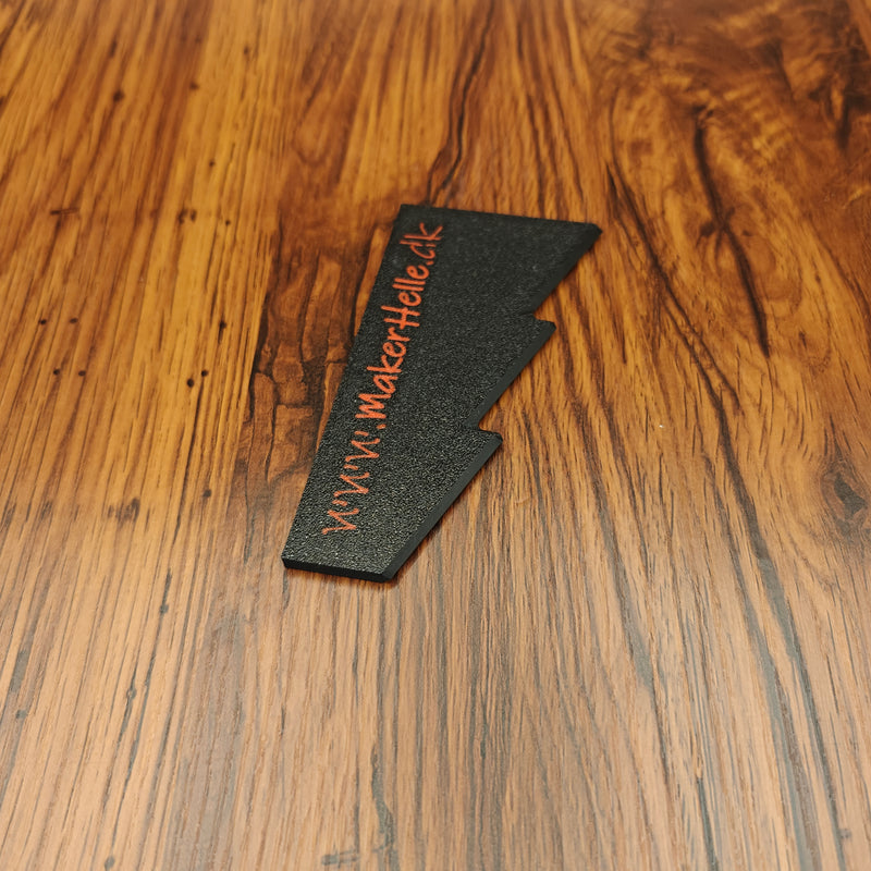 Keramik Drejeskinne - Juletræ med skarpe kanter