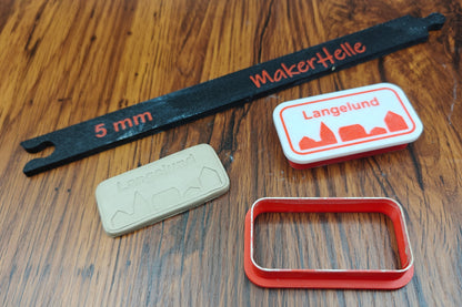 Keramikstempel "Dit byskilt"