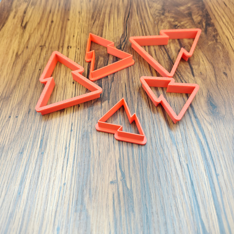 Keramik basis udstikker - Juletræ 1