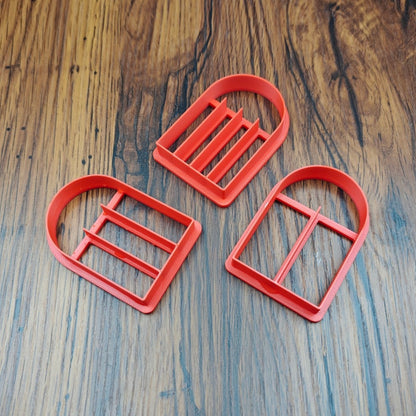 Udstikker - Julehjerte 4 snipper