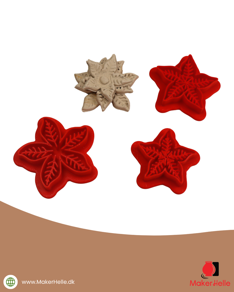 Christmas cutter - Christmas heart with embossing
