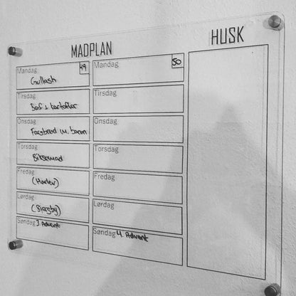 Acrylic/plexi glass as you want it (Special order)
