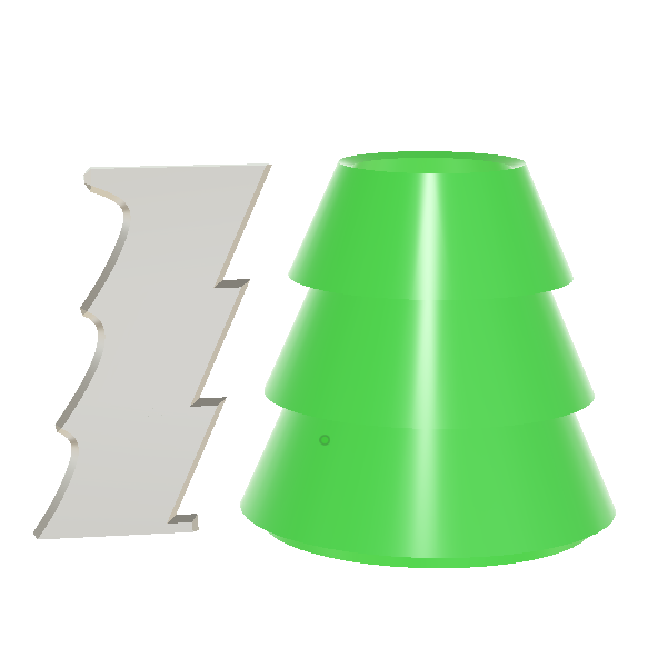 Keramik Drejeskinne 6