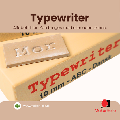 Alphabet Clay Stamp Set SpotOn