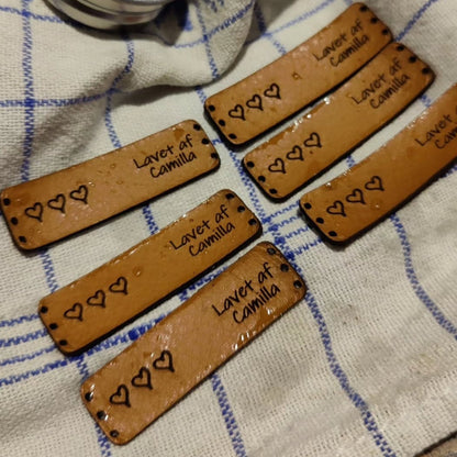 Leather patches as you want them (Special order)