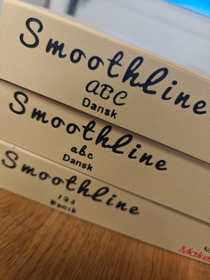 NEDSAT - Gammel kasse, sønhedsfejl - Alfabetstempler SmoothLine